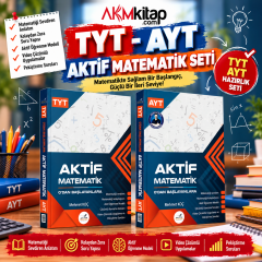 Aktif Öğrenme TYT ve AYT Matematik 0 dan Başlayanlara Seti 2 Kitap