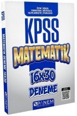 2022 KPSS Matematik 16x30 Deneme PDF Çözümlü Panem Yayınları