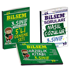 3. Sınıf BİLSEM Hazırlık Seti Zeki Çocuk Yayınları