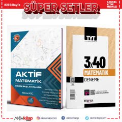 Aktif TYT Matematik 0 ve Marka Deneme Seti 2 Kitap
