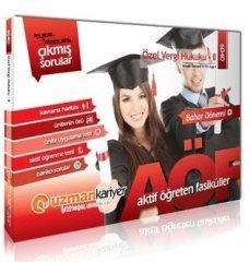 Açıköğretim 6040 Bahar Özel Vergi Hukuku-2 Uzman Kariyer Yayınları