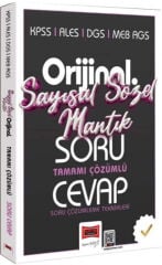 KPSS ALES DGS MEB AGS Orijinal Sayısal Sözel Mantık Tamamı Çözümlü Soru Cevap Kitabı Yargı Yayınları