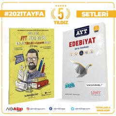 Limit AYT Edebiyat Soru Bankası ve Süper Kitap AYT Türk Dili ve Edebiyatı Deneme Seti 2 Kitap