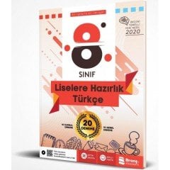 8. Sınıf LGS Türkçe Beceri Temelli 20 Deneme Branş Akademi