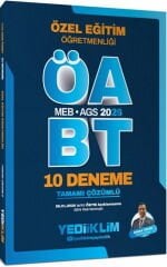 2026 MEB AGS ÖABT Özel Eğitim Öğretmenliği Tamamı Çözümlü 10 Deneme Yediiklim