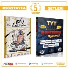 Süper Kitap AYT 7 Kafa Deneme ve Muhteşem Karma TYT 7 Farklı Yayın 7 Deneme Seti 2 Kitap