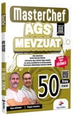MasterChef MEB AGS Mevzuat Tamamı Video Çözümlü 50 Branş Deneme Dizgi Kitap