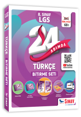 8. Sınıf 24 Adımda Türkçe Bitirme Seti Sınav Yayınları