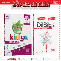 Orbital Yayınları 11. Sınıf Kimya ve AKM Dil Bilgisi Soru Bankası Seti 2 Kitap