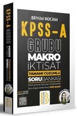 KPSS A Grubu Makro İktisat Tamamı Çözümlü Bankası Benim Hocam Yayınları