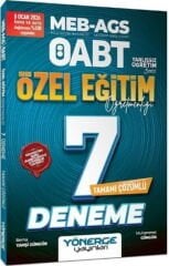 2026 ÖABT MEB AGS Özel Eğitim Öğretmenliği 7 Deneme Yönerge Yayınları