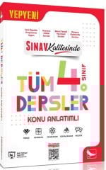 4. Sınıf Tüm Dersler Konu Anlatımlı Sınav Kalitesinde Sınav Yayınları