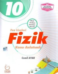 10.Sınıf Fen Liseleri Fizik Konu Anlatımlı Palme Yayınları