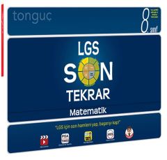 8. Sınıf LGS Matematik Son Tekrar Tonguç Akademi