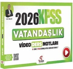 2026 KPSS Vatandaşlık Video Ders Notları Tekrar Akademi