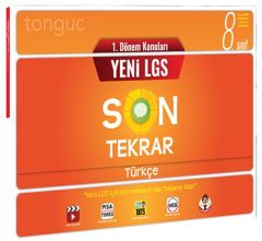 8. Sınıf LGS Türkçe Son Tekrar Tonguç Akademi