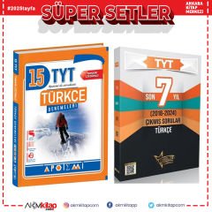 Apotemi TYT Türkçe Deneme ve 7 Yıl Çıkmış Sorular Seti 2 Kitap