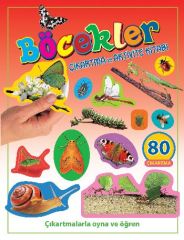 Böcekler Çıkartma ve Aktivite Kitabı Parıltı Yayınları