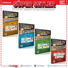 Liderler Karması 8. Sınıf LGS Deneme Seti 4 Kitap