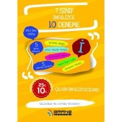 7. Sınıf İngilizce 10 Deneme Branş Akademi
