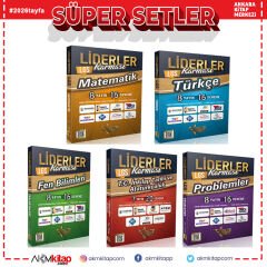 Liderler Karması 8. Sınıf LGS Deneme Seti 5 Kitap