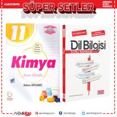 Palme 11.Sınıf Kimya ve AKM Dil Bilgisi Soru Bankası Seti 2 Kitap