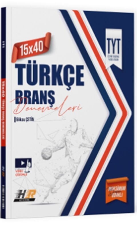 TYT Türkçe 15 x 40 Denemeleri Hız ve Renk Yayınları