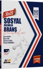 TYT Sosyal Bilimler 30 x 20 Denemeleri Hız ve Renk Yayınları
