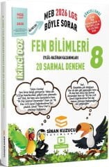2026 8. Sınıf Fen Bilimleri İkinci Doz Sarmal Branş Denemeleri Sinan Kuzucu