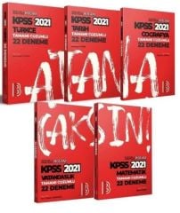 2021 KPSS Genel Yetenek Genel Kültür Tamamı Çözümlü Deneme Seti Benim Hocam Yayınları