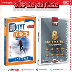 Apotemi TYT Türkçe ve Metin Matematik Deneme Seti 2 Kitap