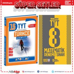 Apotemi TYT Türkçe ve Metin Matematik Deneme Seti 2 Kitap