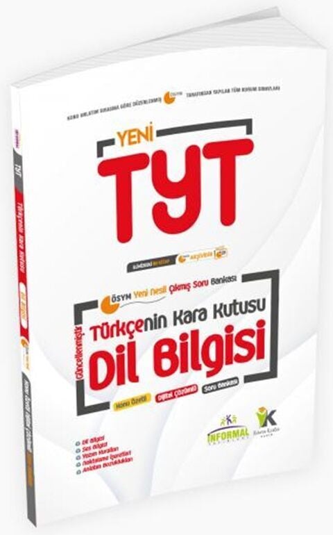 2023 TYT Türkçenin Karakutusu Dil ve Anlatım Konu Özetli Soru Bankası İnformal Yayınları