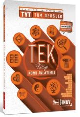 TYT Tüm Dersler Konu Anlatımlı Tek Kitap Sınav Dergisi Yayınları