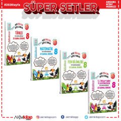 Sinan Kuzucu 2026 8. Sınıf LGS İkinci Doz Deneme Seti 4 Kitap