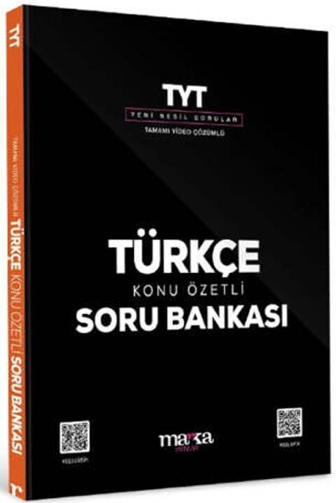 TYT Türkçe Konu Özetli Soru Bankası Marka Yayınları
