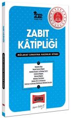 2022 Zabıt Kâtipliği Mülakat Sınavına Hazırlık Kitabı Yargı Yayınları