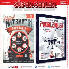 Orijinal Yayınları TYT Problemler Konu Anlatımlı Eğitim ve Mikro Soru Bankası Seti 2 Kitap