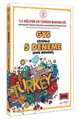 GYS T.C. Kültür ve Turizm Bakanlığı Şube Müdürü İçin Çözümlü 5 Deneme Yargı Yayınları