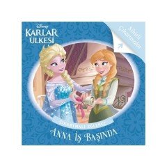 Anna İş Başında - Disney Karlar Ülkesi Çıkartmalı Eğlence Doğan Egmont Yayıncılık