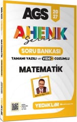2027 MEB AGS Ahenk Serisi Matematik Tamamı Yazılı ve Video Çözümlü Soru Bankası Yediiklim