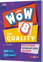 8.Sınıf Wow English The Quality Hepsi 1 Arada Gama Okul Yayınları