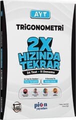 AYT Trigonometri Ders Platosu 2X Hızında Tekrar Pion Yayınları