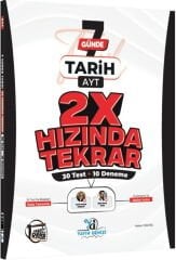 AYT Tarih Ders Platosu 7 Günde 2X Hızında Tekrar Deneme Yayın Denizi