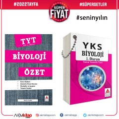 Delta Kültür TYT Biyoloji Konu Özeti ve Kartı Seti 2 Kitap