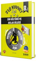 8. Sınıf Din Kültürü ve Ahlak Bilgisi 3 lü Kuvvet Serisi Seti İşleyen Zeka
