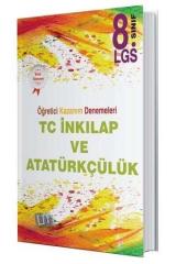 8.Sınıf LGS T.C. İnkılap Tarihi ve Atatürkçülük Öğretici Kazanım Denemeleri Süreç Yayınları