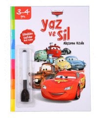 Yaz ve Sil Alıştırma Kitabı - Arabalar Doğan Egmont Yayıncılık