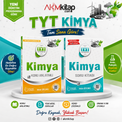 TYT Kimya Konu Anlatımı ve Soru Bankası Seti 2 Kitap Palme Yayınları
