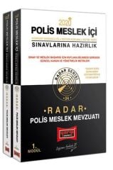 2020 Polis Meslek İçi Sınavlarına Hazırlık Radar Modüler Polis Meslek Mevzuatı Yargı Yayınları